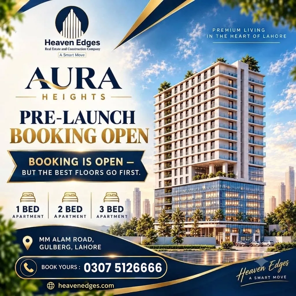 Aura Heights — Aura Heights booking brochure — Heaven Edges contact